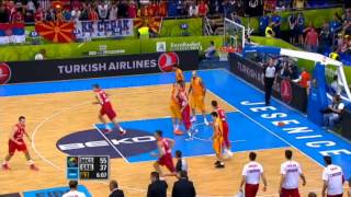 Dunk of the Game N. Nedovic MKD-SRB EuroBasket 2013