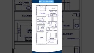 Modern 2BHK House Plan