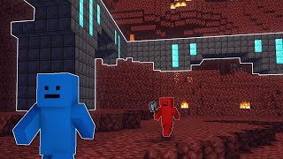 Minecraft Manhunt, But Structures Are OP!