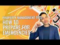 Property Management Tips: How to Prepare for Emergencies