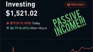 My $1,500 beginner DIVIDEND portfolio. Trying to create passive income investing using Robinhood