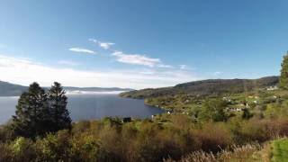 Skodde over Osterfjorden