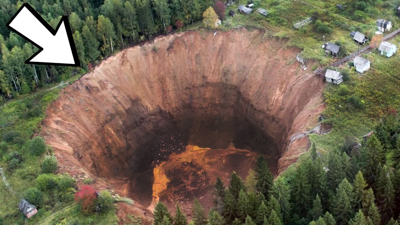 Sinkholes Caught On Camera Youtube