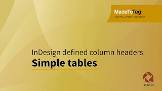 MadeToTag – Tag simple tables