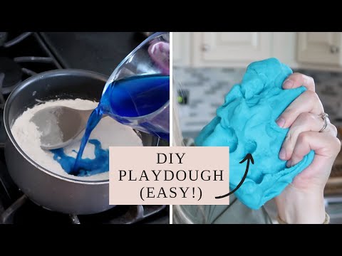 What are the ingredients for playdough?
