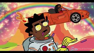 Kodak Black x Lil Wayne - Codeine Dreaming  (Music Video Moon Rock)