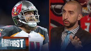 Nick Wright thinks Ryan 'Fitzmagic' should remain the Bucs starting QB | NFL | FIRST THINGS FIRST