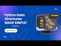 Python Data Structures Explained in 10 Minutes | Lists, Tuples, Sets, Dictionaries for Beginners