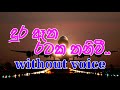 Dura Atha Rataka Thaniwi Karaoke (without voice) දුර ඈත රටක තනිවී