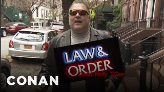 The "Law & Order" Dead Body Tour | CONAN on TBS