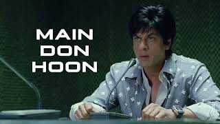 Main Hoon Don Lyrical Video Song | Don-The Chase Begins Again | Shahrukh Khan, Priyanka Chopra