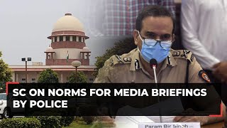 SC on norms for Press briefings by police: 'Media trial effects administration of justice'