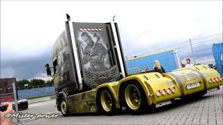 NEW Berthons Scania R580 V8 ''Vikings'' special paint