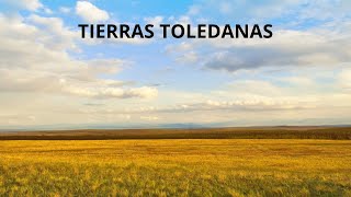 Cruzamos las Tierras de Toledo en coche. Hermosos escenarios de de la novela El Quijote de la Mancha