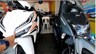 CLICK 125 O MIO GEAR 125 ANG TAPATAN NG DALAWA. ( JUNELMOTOVLOG)