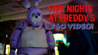 Five Night's At Freddy's in Real Life! 360 VIDEO - SCARY!