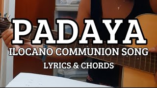 PADAYA / ILOCANO COMMUNION.SONG / Cover with Lyrics \u0026 Chords