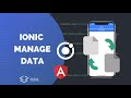 How to Share Data Between Pages in Ionic Apps using Angular