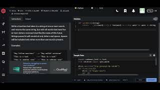 Codewars | Stop gninnips my sdrow | Python 6 kyu