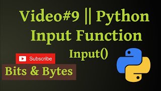 Input Function in Python || Urdu || Video #9