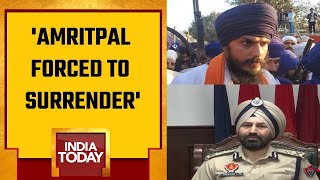 Amritpal Singh Had No Option But To Surrender: Sukhchain Singh Gill, Punjab IGP