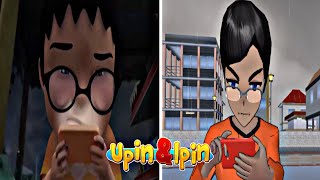 Tiru Aksi Upin Ipin Ehsan Main Hp | Sakura School Simulator