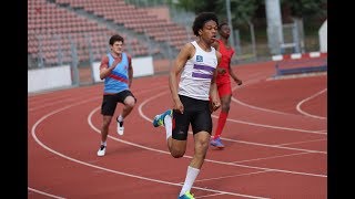 23''3: Noah KAMBIA (200m CAM FD 8) - Championnat départemental CJES - Créteil, 25 Mai 2019