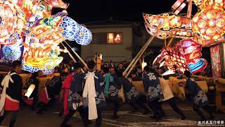 4K 庄川夜高祭 夜高行燈合わせ 2019 庄川観光祭 Shogawa Yotaka Lantern Festival