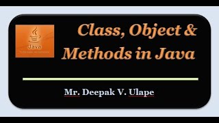 Java Tutorials: Objects , Classes , Methods , Instance Variables