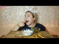 МУКБАНГ ДРАНИКИ ИЗ КАРТОШКИ СМЕТАНА АСМР mukbang potato pancakes asmr 먹방 eatingshow