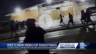 New video of shootings shown on Day 3 of Kyle Rittenhouse trial