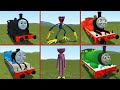 Building a Thomas Train Chased by Cursed Thomas and Friends in Garry's Mod