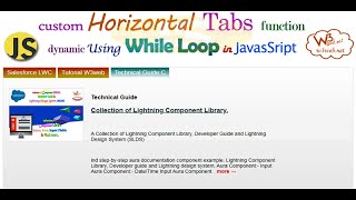 Create tabs dynamically as responsive design change functionality in Javascript/JQuery