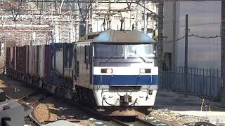 JR貨物 EF210-173号機（新鶴見）＋コキ21両　貨物列車5085レ 2021.03.11