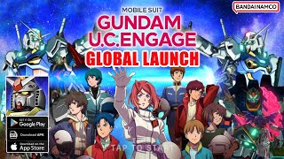 MOBILE SUIT GUNDAM U.C. ENGAGE Gameplay - Global Launch Android iOS