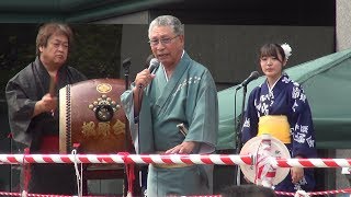 河内音頭　鉄砲 菊春　秋分の日の盆踊り 初日　18.09.23