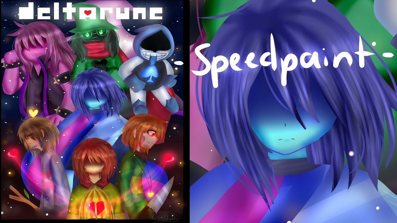 Deltarune Fanart Speedpaint Youtube