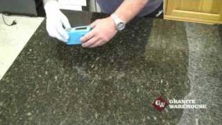 Professional Polishing of Granite Benchtops