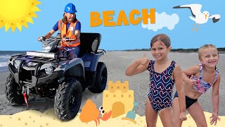 Explore the Beach with Handyman Hal | Fun Beach for Kids | Beach Clean Sweep