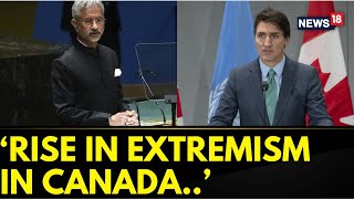 India Canada Conflict | EAM S Jaishankar Hits Out At Canada In His Address At UNGA Meet | News18