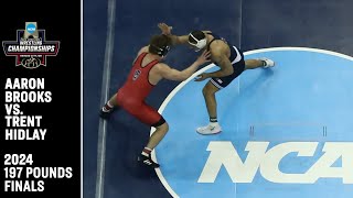 Aaron Brooks v. Trent Hidlay: 2024 NCAA wrestling championship (197 pounds)