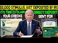 Get Your $2,000 Stimulus Check Now: IRS Sent Deposit For SSI, SSDI and Low income Seniors!