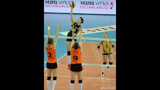 真“神仙打架”！2017土耳其杯决赛朱婷对轰波斯科维奇 | ZhuTing | Vakıfbank vs Eczacıbaşı