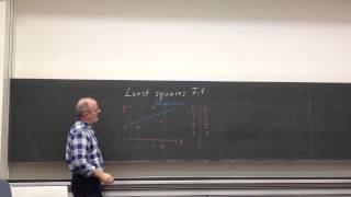 ** Methode der kleinsten Fehlerquadrate Teil 1