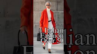 Elegant Italian Ladies with Great Style Over 60| Mature Fashion Wool Coats