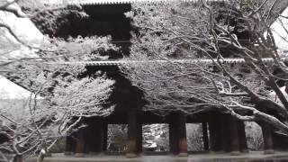 1080p京都 南禅寺・大原三千院・真如堂 雪景  A Winter Day in KYOTO 2010