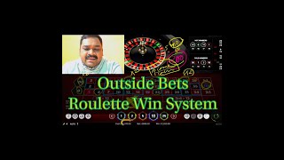 BEST Roulette win SYSTEM .. ( strategy for  online game ) risk management tricks....