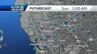 Morning showers then clearing for the weekend in Northern California