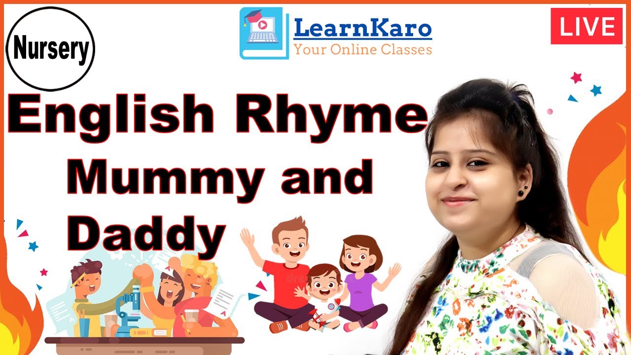 Nursery English Rhyme Mummy Daddy Youtube