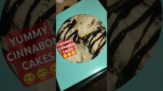 YUMMY CINNABON CAKES #shorts #cinnabon #sweets #foryou #cakes #food